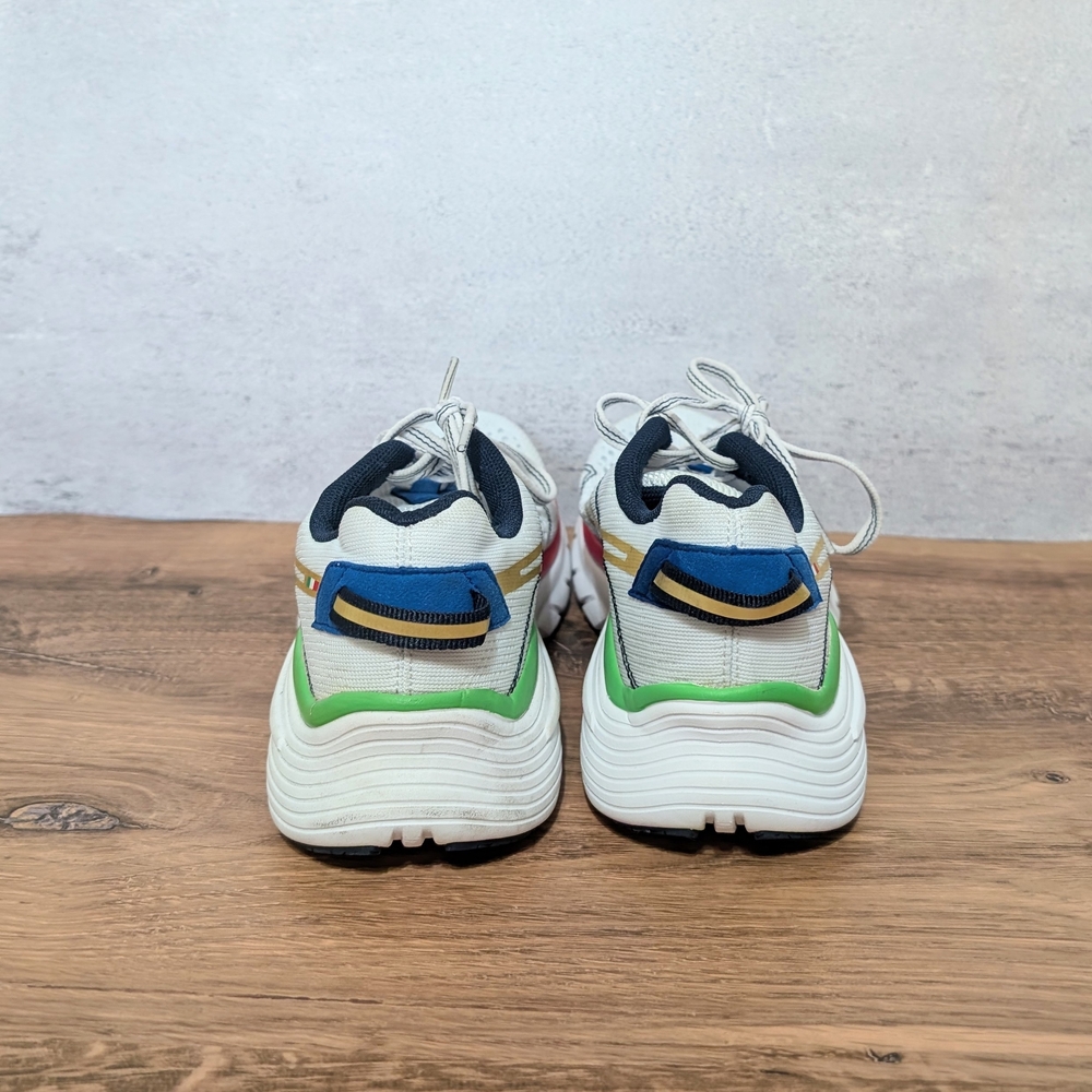 Diadora Equipe Atomo Women's Running Shoes Size 6 - Made in Italy - White/Gold - Picture 5 of 7